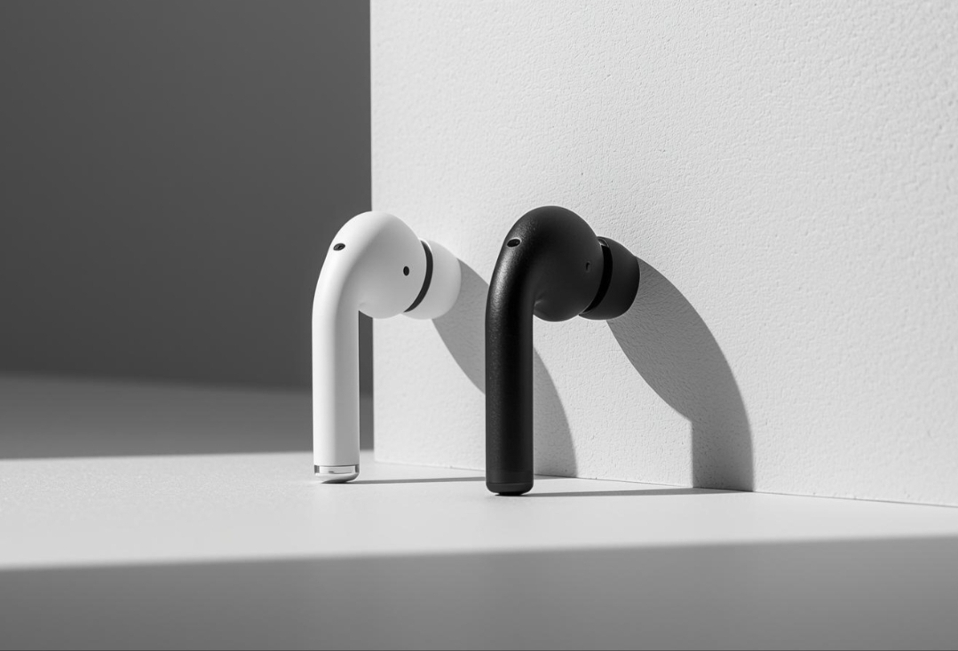 White earbud 